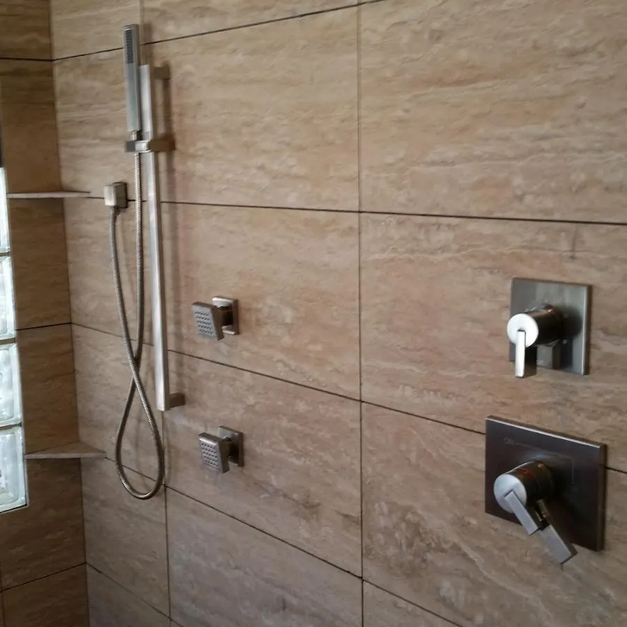Shower fixture installation for Water Heater Replacement in Sun Village